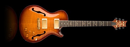 Stringkiller's PRS 
Singlecut hollow body with Piezo - the world's best guitar?